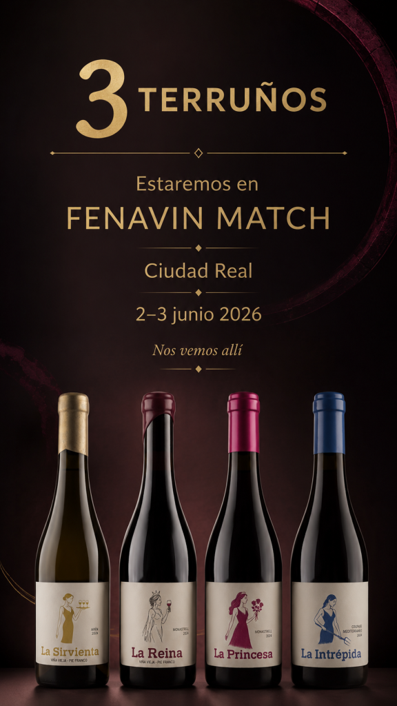 3 Terruños en FENAVIN Match 2026 en Ciudad Real