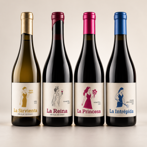 Pack Especial Bienvenida de 3 Terruños con La Reina, La Intrépida, La Princesa y La Sirvienta
